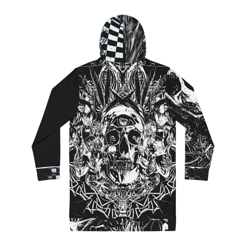 Black and White Graphic Hoodie